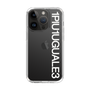 Slim Protection Case for Apple iPhone 14 Pro［ 1PIU1UGUALE3 - Logo - White ］