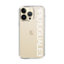 Slim Protection Case for Apple iPhone 14 Pro Max［ 1PIU1UGUALE3 - Logo - White ］