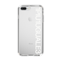 Slim Protection Case for Apple iPhone 7 Plus［ 1PIU1UGUALE3 - Logo - White ］