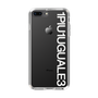 Slim Protection Case for Apple iPhone 8 Plus［ 1PIU1UGUALE3 - Logo - White ］