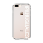 Slim Protection Case for Apple iPhone 8 Plus［ 1PIU1UGUALE3 - Logo - White ］