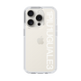 Slim Protection Case for Apple iPhone 15 Pro［ 1PIU1UGUALE3 - Logo - White ］