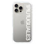 Slim Protection Case for Apple iPhone 16 Pro Max［ 1PIU1UGUALE3 - Logo - White ］