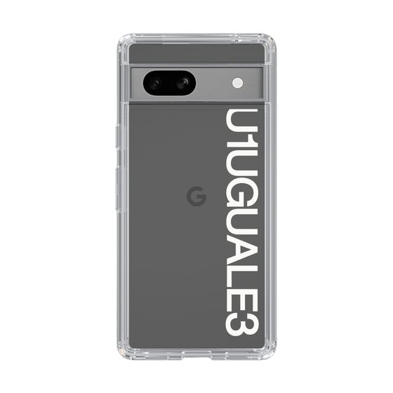 Slim Protection Case for Google Pixel 7a［ 1PIU1UGUALE3 - Logo - White ］