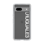 Slim Protection Case for Google Pixel 7a［ 1PIU1UGUALE3 - Logo - White ］