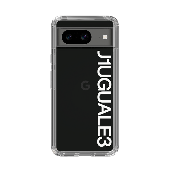 Slim Protection Case for Google Pixel 8［ 1PIU1UGUALE3 - Logo - White ］
