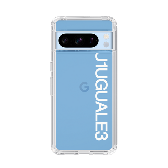 Slim Protection Case for Google Pixel 8 Pro［ 1PIU1UGUALE3 - Logo - White ］