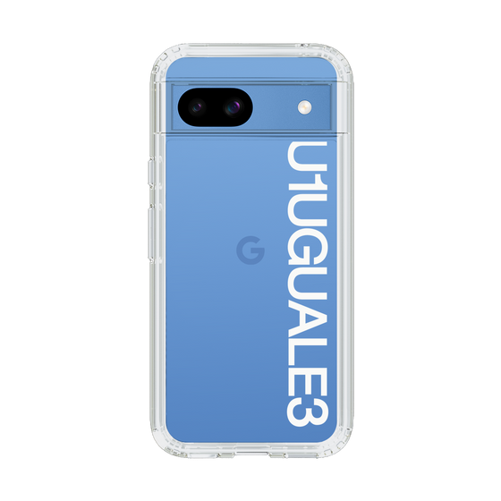 Slim Protection Case for Google Pixel 8a［ 1PIU1UGUALE3 - Logo - White ］