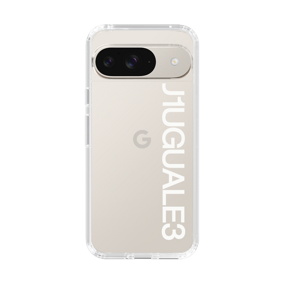 Slim Protection Case for Google Pixel 9［ 1PIU1UGUALE3 - Logo - White ］