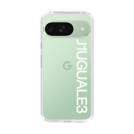 Slim Protection Case for Google Pixel 9［ 1PIU1UGUALE3 - Logo - White ］