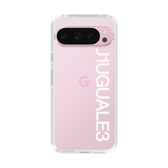 Slim Protection Case for Google Pixel 9 Pro［ 1PIU1UGUALE3 - Logo - White ］