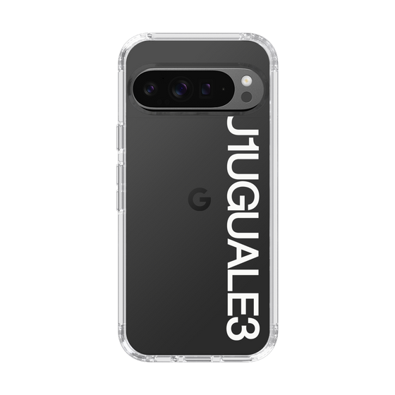 Slim Protection Case for Google Pixel 9 Pro XL［ 1PIU1UGUALE3 - Logo - White ］