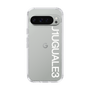 Slim Protection Case for Google Pixel 9 Pro XL［ 1PIU1UGUALE3 - Logo - White ］