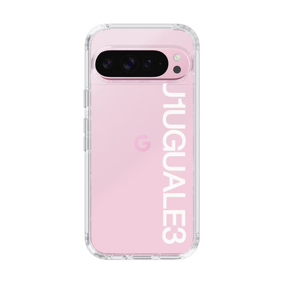 Slim Protection Case for Google Pixel 9 Pro XL［ 1PIU1UGUALE3 - Logo - White ］