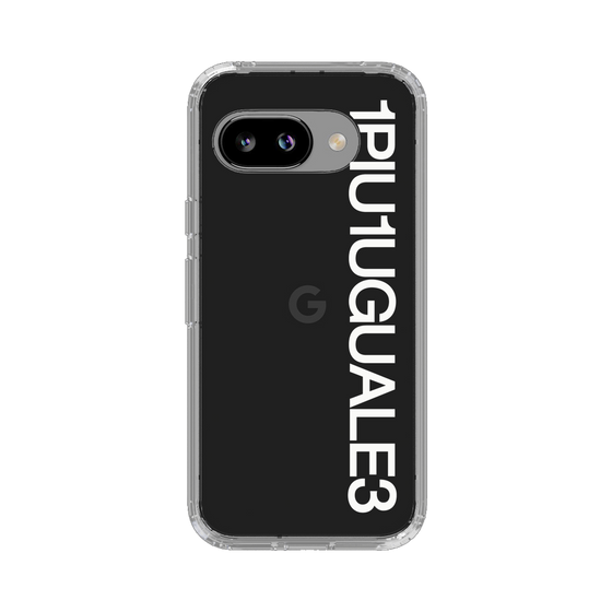 Slim Protection Case for Google Pixel 9a［ 1PIU1UGUALE3 - Logo - White ］