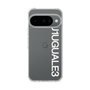 Slim Protection Case［ 1PIU1UGUALE3 - Logo - White ］