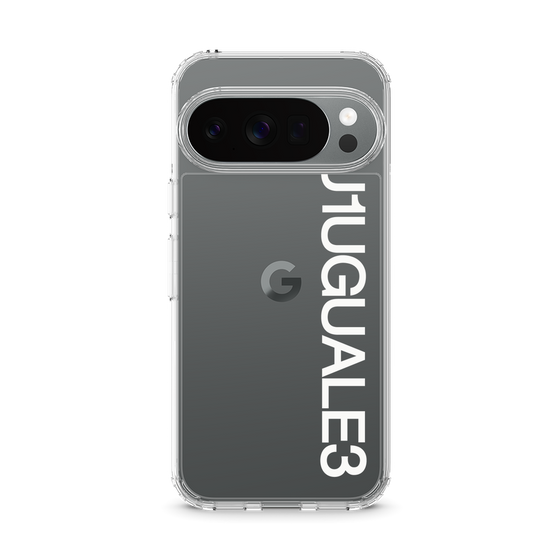 Slim Protection Case［ 1PIU1UGUALE3 - Logo - White ］