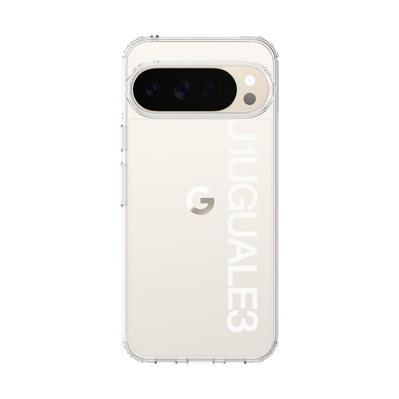 Slim Protection Case［ 1PIU1UGUALE3 - Logo - White ］