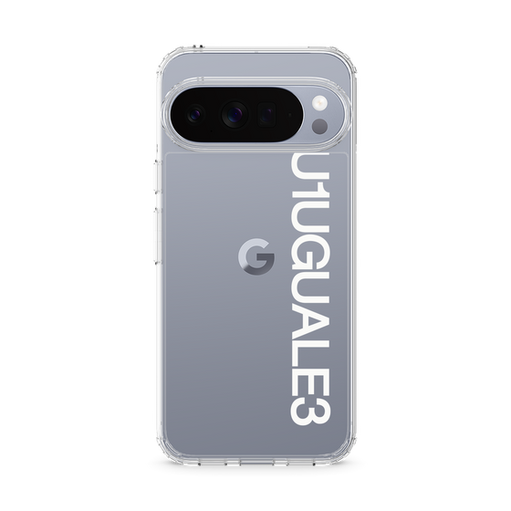 Slim Protection Case［ 1PIU1UGUALE3 - Logo - White ］