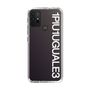 Slim Protection Case for Motorola moto g30［ 1PIU1UGUALE3 - Logo - White ］
