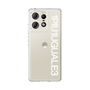 Slim Protection Case［ 1PIU1UGUALE3 - Logo - White ］