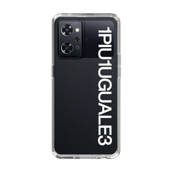 Slim Protection Case for OPPO Reno9 A［ 1PIU1UGUALE3 - Logo - White ］