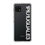 Slim Protection Case for SHARP AQUOS sense6［ 1PIU1UGUALE3 - Logo - White ］