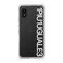 Slim Protection Case for SHARP AQUOS wish［ 1PIU1UGUALE3 - Logo - White ］