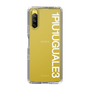 Slim Protection Case for SONY Xperia 10 III［ 1PIU1UGUALE3 - Logo - White ］