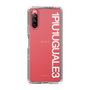Slim Protection Case for SONY Xperia 10 III［ 1PIU1UGUALE3 - Logo - White ］
