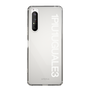Slim Protection Case for SONY Xperia 1 II［ 1PIU1UGUALE3 - Logo - White ］