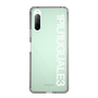 Slim Protection Case for SONY Xperia 10 II［ 1PIU1UGUALE3 - Logo - White ］