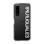 Slim Protection Case for SONY Xperia 5 III［ 1PIU1UGUALE3 - Logo - White ］