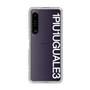 Slim Protection Case for SONY Xperia 1 IV［ 1PIU1UGUALE3 - Logo - White ］