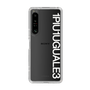Slim Protection Case for SONY Xperia 1 IV［ 1PIU1UGUALE3 - Logo - White ］