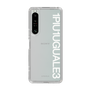 Slim Protection Case for SONY Xperia 1 IV［ 1PIU1UGUALE3 - Logo - White ］