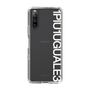 Slim Protection Case for SONY Xperia 10 IV［ 1PIU1UGUALE3 - Logo - White ］