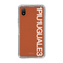 Slim Protection Case for SONY Xperia Ace III［ 1PIU1UGUALE3 - Logo - White ］