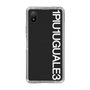Slim Protection Case for SONY Xperia Ace III［ 1PIU1UGUALE3 - Logo - White ］