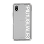 Slim Protection Case for SONY Xperia Ace III［ 1PIU1UGUALE3 - Logo - White ］
