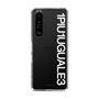 Slim Protection Case for SONY Xperia 1 III［ 1PIU1UGUALE3 - Logo - White ］