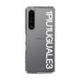 Slim Protection Case for SONY Xperia 1 III［ 1PIU1UGUALE3 - Logo - White ］