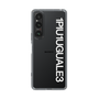 Slim Protection Case for SONY Xperia 1 V［ 1PIU1UGUALE3 - Logo - White ］