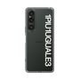 Slim Protection Case for SONY Xperia 1 V［ 1PIU1UGUALE3 - Logo - White ］