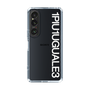 Slim Protection Case for SONY Xperia 1 VI［ 1PIU1UGUALE3 - Logo - White ］