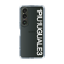 Slim Protection Case for SONY Xperia 1 VI［ 1PIU1UGUALE3 - Logo - White ］