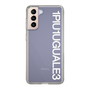 Slim Protection Case for Samsung Galaxy S21 5G［ 1PIU1UGUALE3 - Logo - White ］