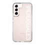 Slim Protection Case for Samsung Galaxy S22［ 1PIU1UGUALE3 - Logo - White ］