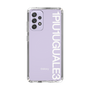 Slim Protection Case for Samsung Galaxy A52 5G［ 1PIU1UGUALE3 - Logo - White ］