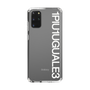 Slim Protection Case for Samsung Galaxy S20+［ 1PIU1UGUALE3 - Logo - White ］